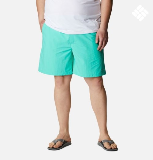 Columbia PFG Backcast III Vann Shorts Herre Turkis | Plus Size 51908O